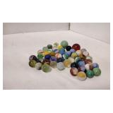 Assortment of Vintage Marbles