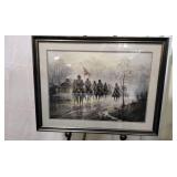 Framed "Jeb Stuart