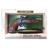 Ezra Brooks Flintlock Dueling Pistol Decanter