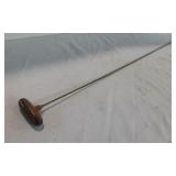 32-inch Metal Ramrod with Wooden Handle