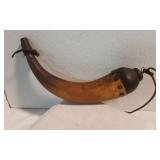 Traditional Black Powder Horn