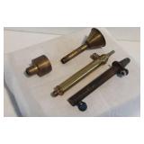 Adjustable Black Powder Brass Shot Measures &...