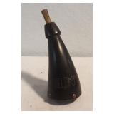 Traditional Hand Carved Small Black Powder Horn