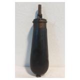 Collectible Plain Brass and Copper Powder Flask