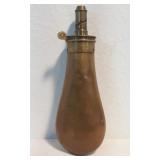 Frary Benham Co Plain Brass Powder Flask