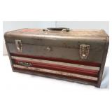 Craftsman Metal Toolbox with Gunsmithing Items