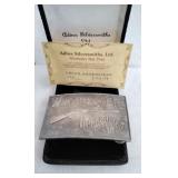 Sterling Winchester Belt Plate