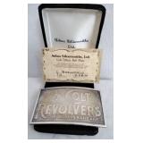 Sterling Colt Tiffany Belt Plate