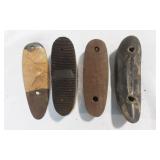 Four Assorted Recoil Pads