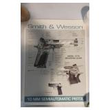 Smith & Wesson 10mm Pistol Schematic Poster