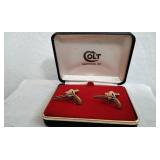 Colt Gold Plate Cuff Links