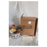 Fitz and Floyd Chicken Condiment Bowl