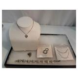 Assortment of Sterling Silver Jewelry