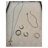 Assorted Sterling Silver Jewelry & More