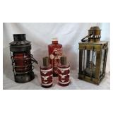 Vintage oil Lamps and Oil