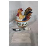 Fitz and Floyd Condiment Bowl