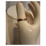 14k Yellow Gold Wedding Band