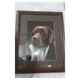 Framed picture of Dog