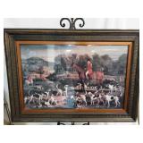 "Ralph Lambton and His Hounds" By James Ward