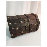 Vintage Treasure Jewelry Box with Broaches