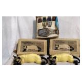 Liquor Service and 2 siamese cats