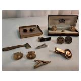 Vintage Cufflinks & Tie Clips
