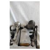 Two Meat Grinders, Keystone and Universal