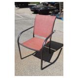 Set of Four Stackable Outdoor Chairs