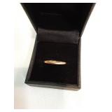 14k Yellow Gold Wedding Band