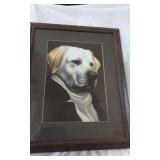 Portrait of Dog, signed Neuville