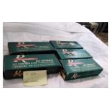 Five boxes of .221 caliber bullets