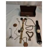Assortment of Vintage Watches, Bracelets, & More