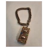 Vintage Bracelet with Address Book