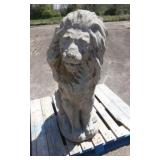 Very Beautiful Royal Leo Lion Concrete Sculpture