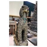 Poodle statue