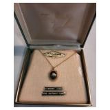 Genuine Jade & Real Pearl Necklace