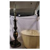 Metal lamp and shase