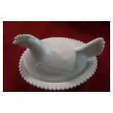Milk Glass chicken