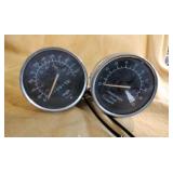 Motorcycle Speedometer and Tachometer