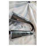 Two tailpipe exhaust tips