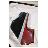 Kawasaki side cover pair