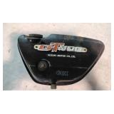 Suzuki oil tank reservoir covers Used. Gt 500.