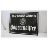 Jï¿½germeister Tin Advertiser