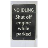 No Idling...Sign