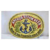 Anchor Steam Beer Advertiser Sign
