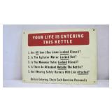 Your Life is Entering Info Sign