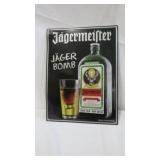 Jï¿½germeister Tin Advertiser
