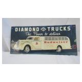 Diamond Trucks Budweiser Sign