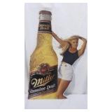 Miller Genuine Draft Beer Sign