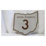 Ohio Natural Resources Sign